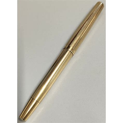 Vintage Columbus Laminato Oro 750 Fountain & Ballpoint Pen 